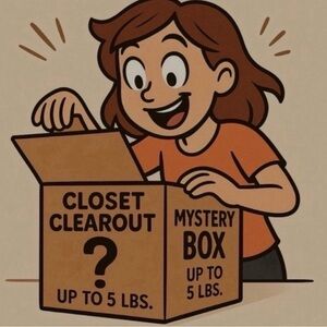 Mystery Box! You will love your Mystery fashion contents up to five pounds!